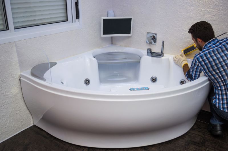 Modern Acrylic Bathtub